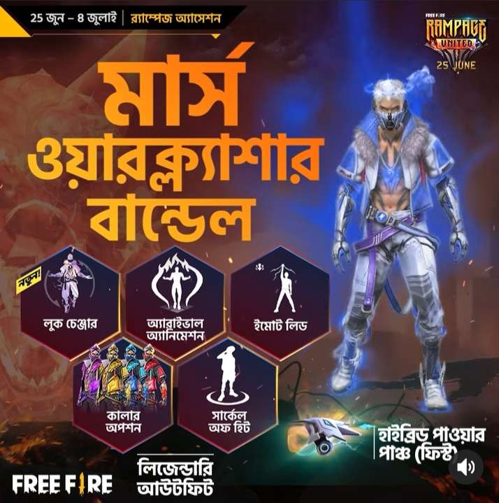 New Evo Bundle is available in Game. তাই দেরি না করে এখুনি করে ফেলুন টপআপ।